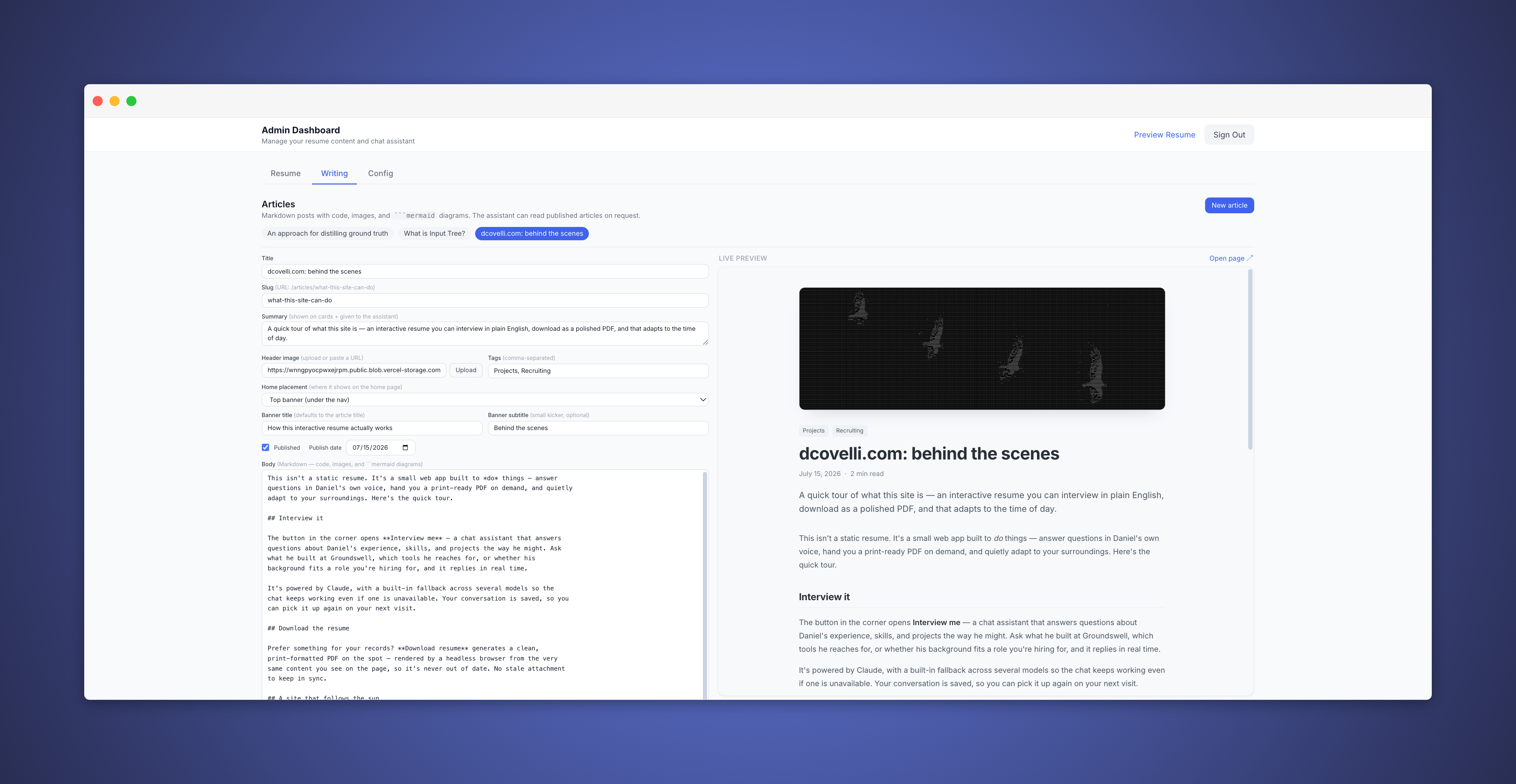 Field notes lab